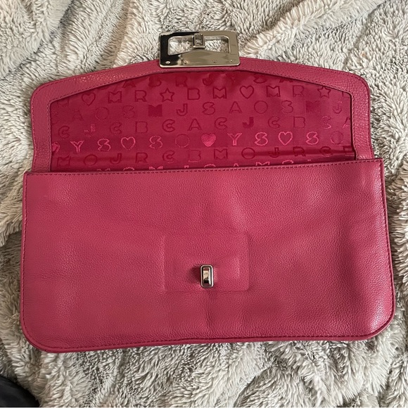 Marc by Marc Jacobs Pink Leather Clutch - Picture 9 of 15